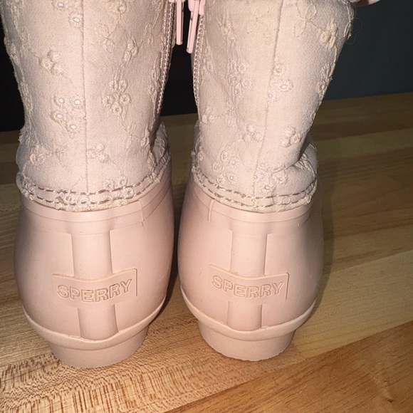 Sperry saltwater Lace-Up Duck Boots - Picture 3 of 8